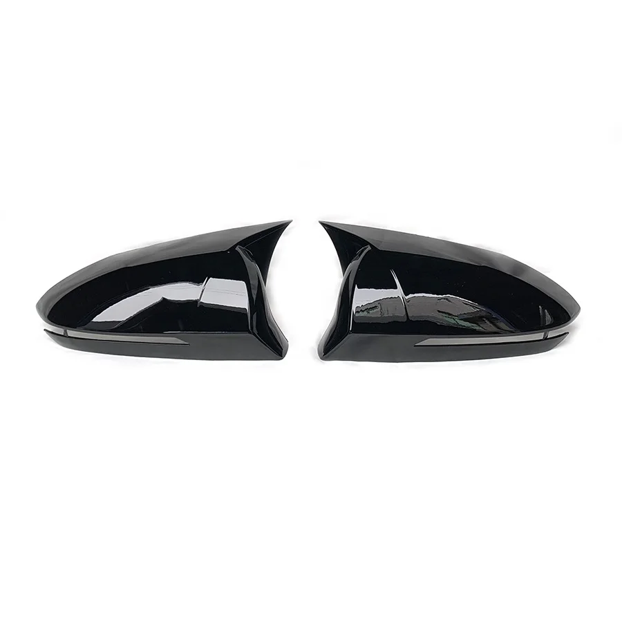 Car Ox Horn Rearview Side Mirror Cover for Hyundai Tucson 2021 2022 2023 Car Accessories Exterior Trim Frame Caps