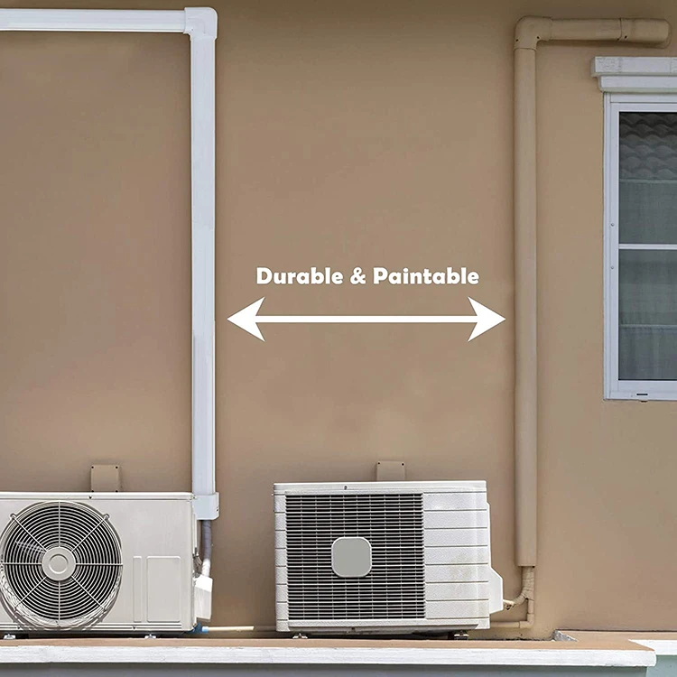 10 Feet Long Hvac Line Set Covers Split Ac Slim Duct Mini Split Pvc Covers Air Conditioner Parts