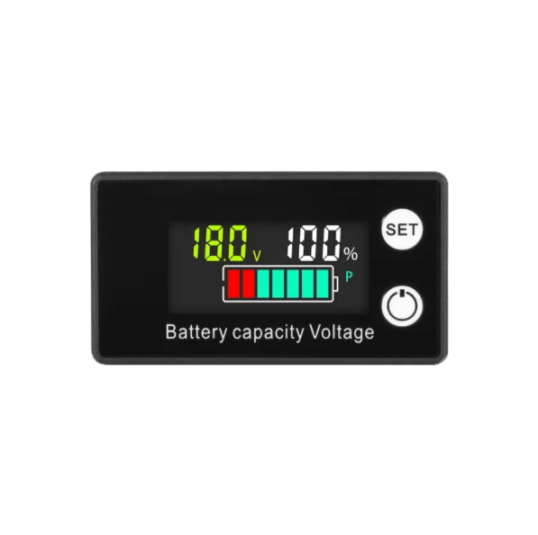 DC 7-55V LED Indicatore Di Livello Della Batteria Tensione - Foto 3