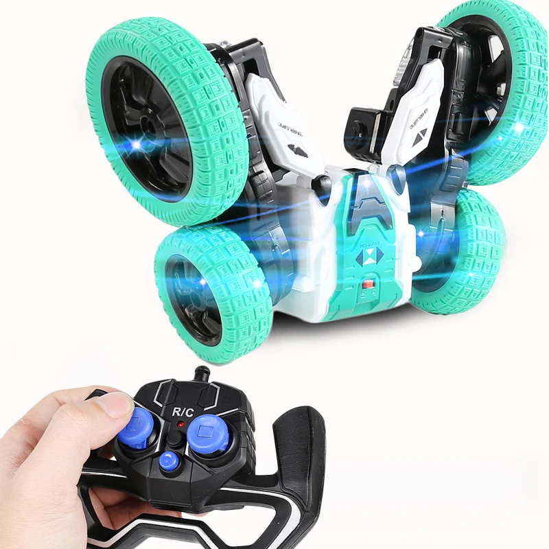 High Speed Electric 4WD Double Sided 360 Degrees RC Cars Vehicle Radio Control Car Hobby Toy RC Stunt Car for Boys
