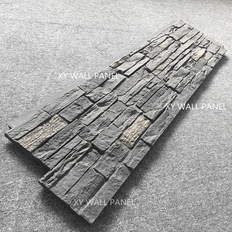 Ledgestone Decorative Stone Wall Panels Outdoor 3d Exterior Wall Siding Panel Faux Stone Panels