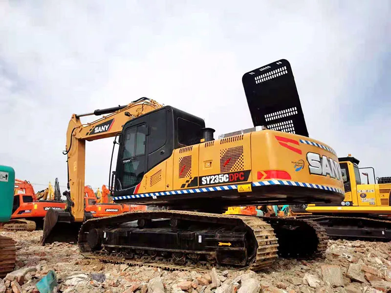 EPA Sy235c Used Long Reach Excavator Dredging Digging Long Reach Boom Excavator