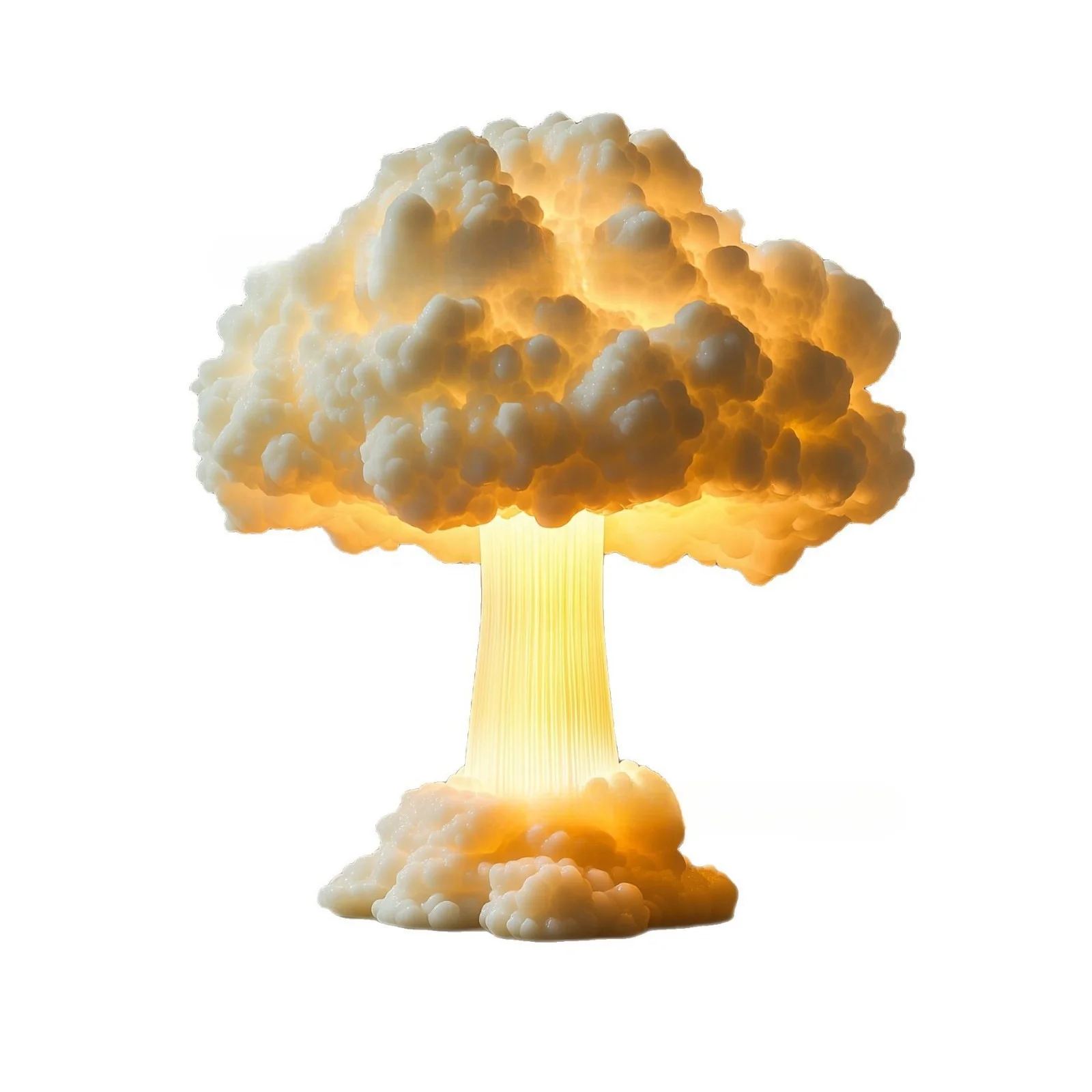 2025 Unique Design Table Lamp Modern LED Mushroom Cloud Bedroom Table Lamp New Design Atomic Bomb Explosion Cloud Night Light