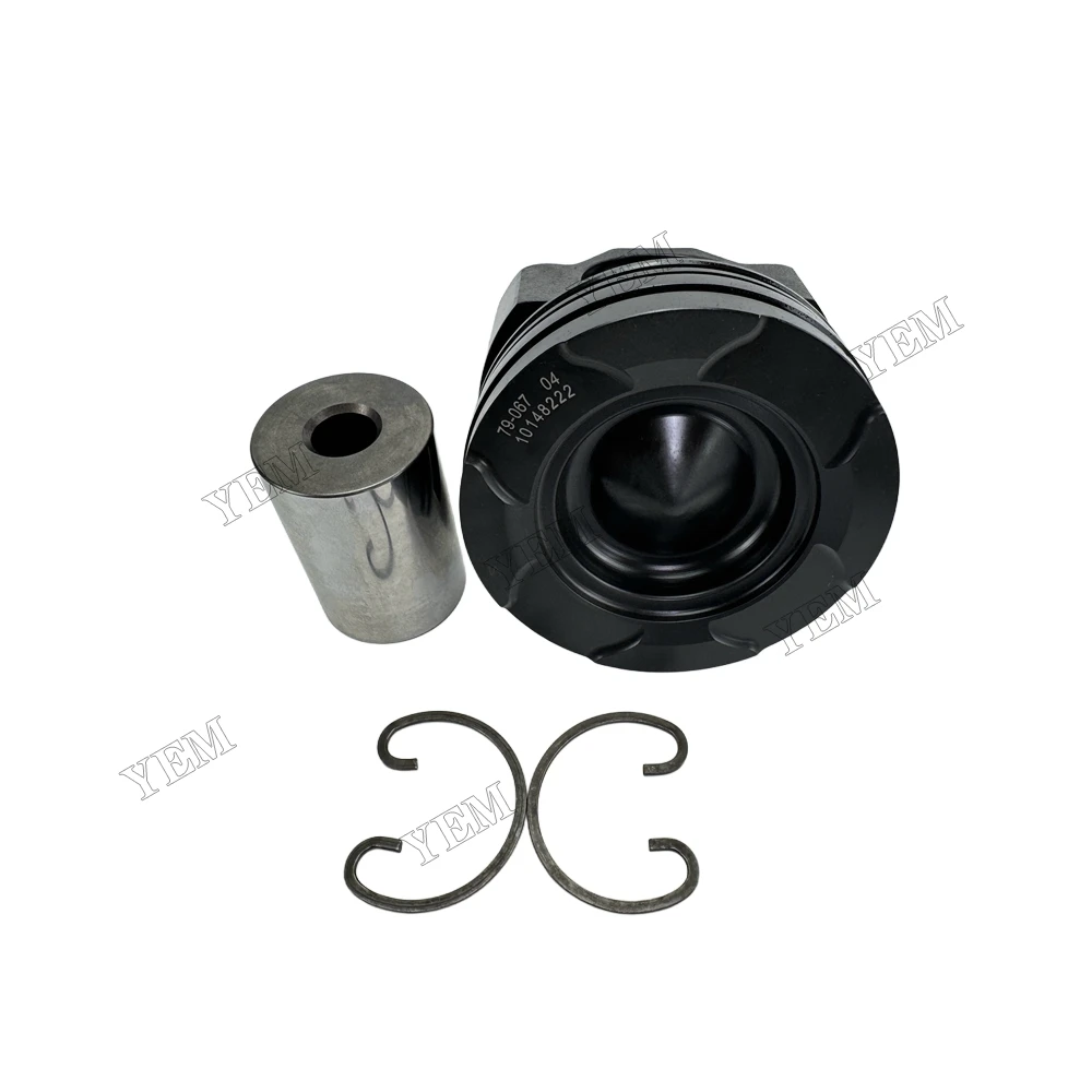 Piston and Pin Clip 10148222 for Liebherr D9508 Standard Size Engine Parts 2