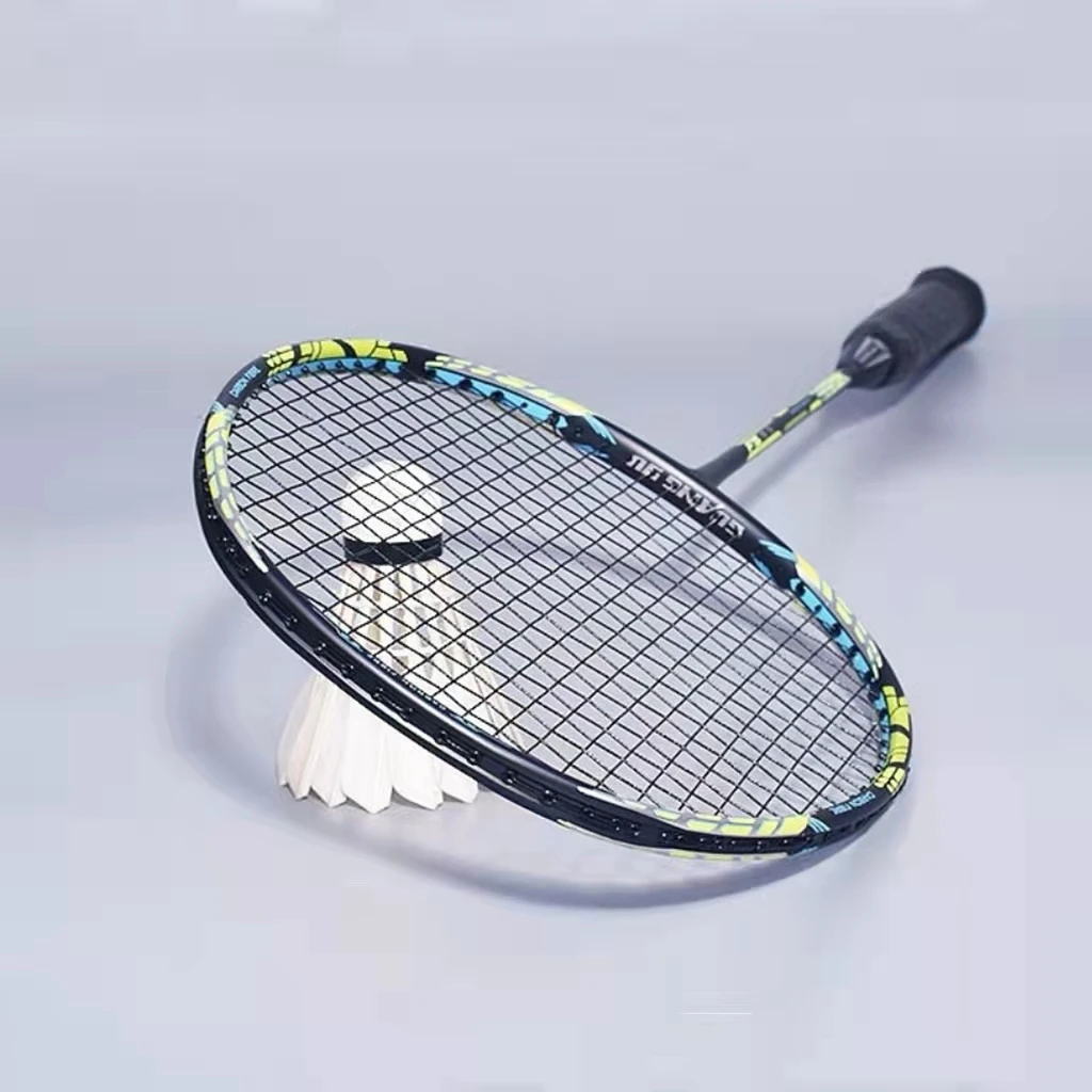 Профессиональная ракетка для бадминтона из углеродного волокна, 32 фунта