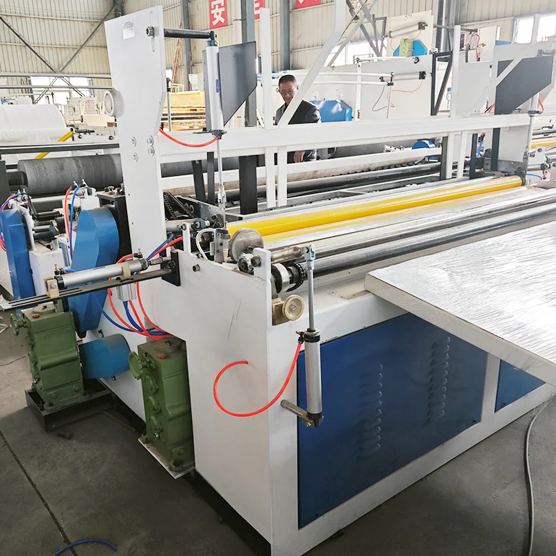 Compact Automatic Toilet Paper Roll Making Machine Production Line with Wrapping Machinery