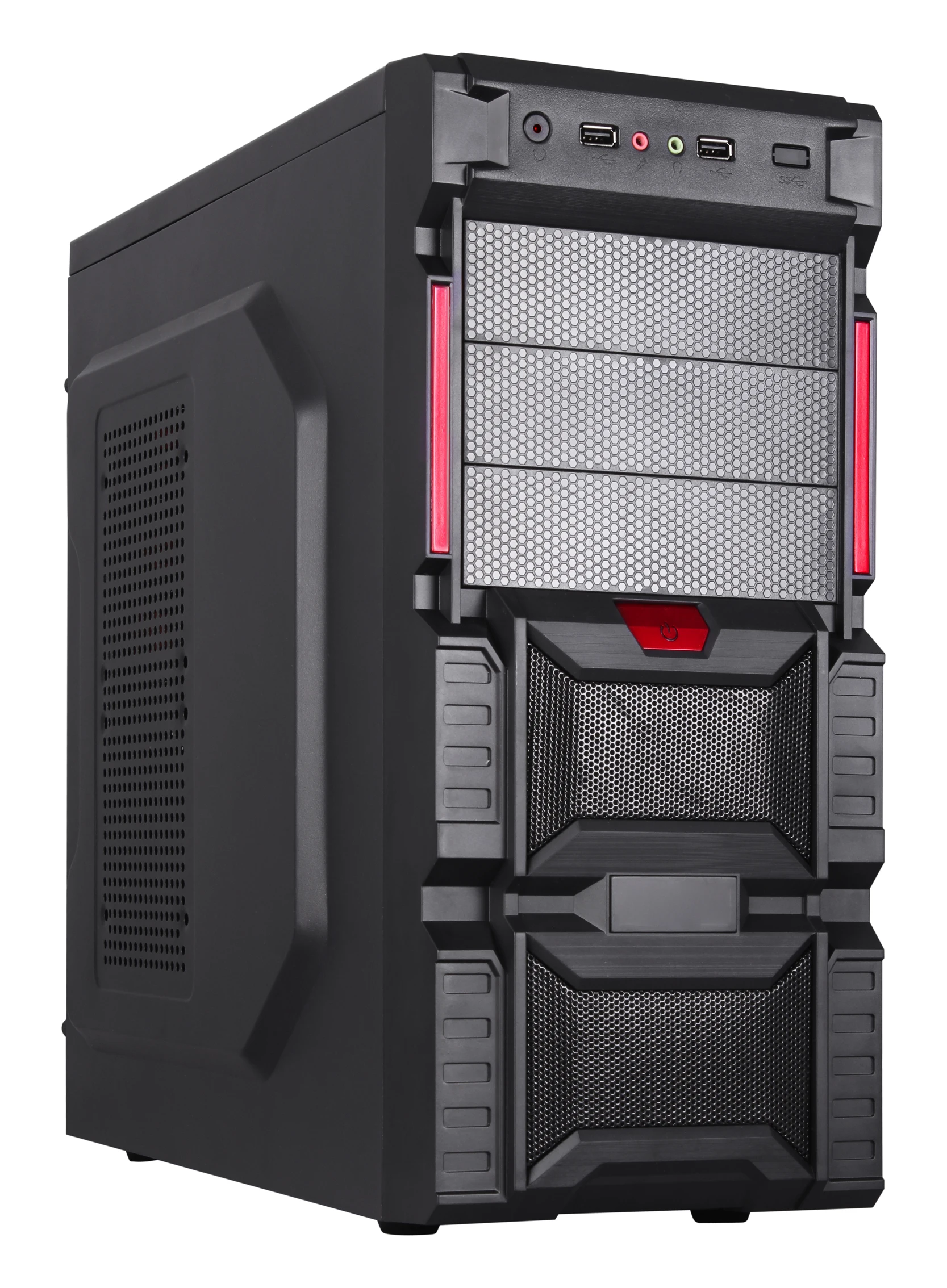 Baroco Argb Strip Computer Gaming Case Atx/itx Pc Case Dust