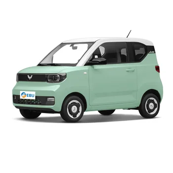 Wuling Hongguang Airbag Mini Ev 100km/h Lithium Battery Smart Car Mini ...