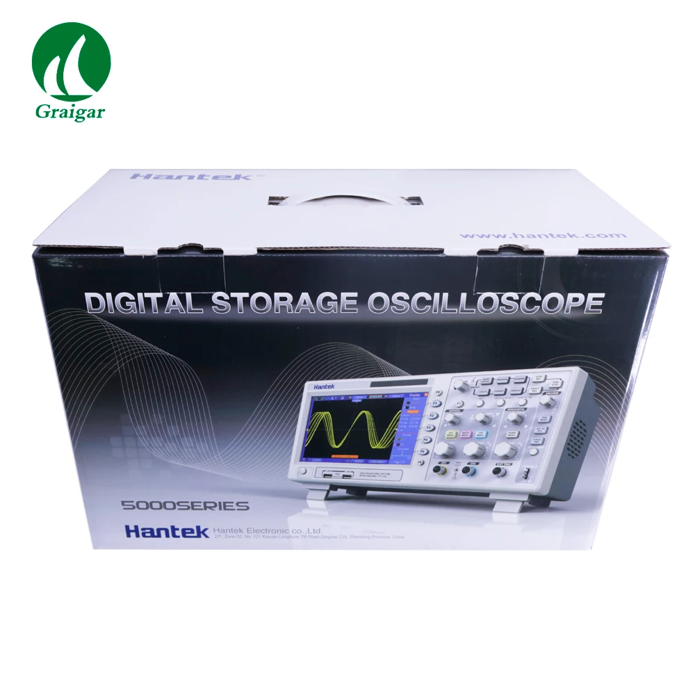 Hantek Dso5202p Digital Storage Oscilloscope 200mhz 2channels 1gsa/s 7 ...