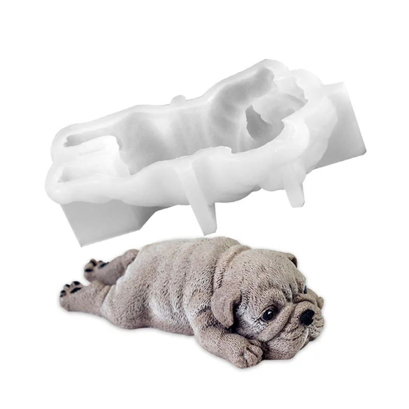 3d shar pei mousse mold dirty