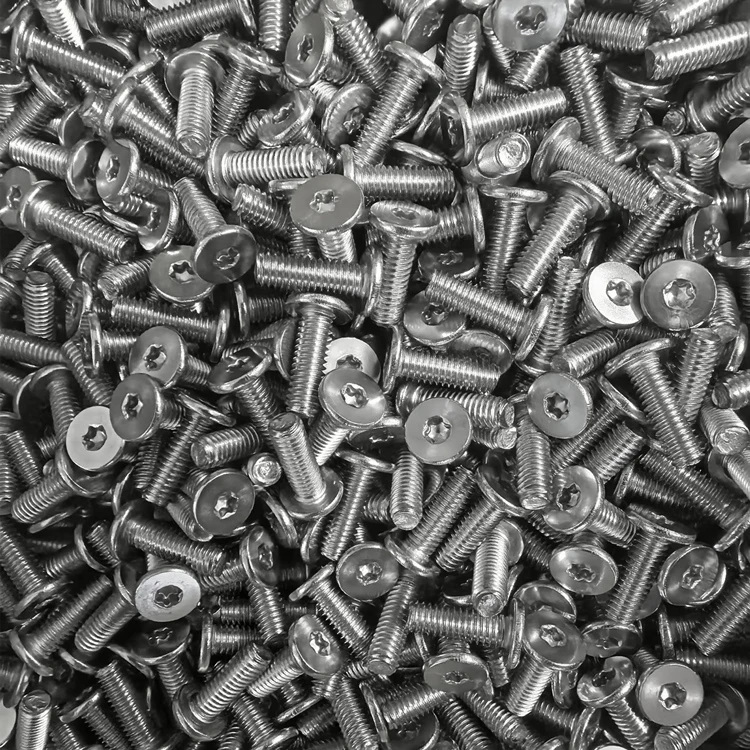 Stainless Steel 304 Inner Hex Screws - Ultra Thin Flat Head M2 M3 M4 M5 M6