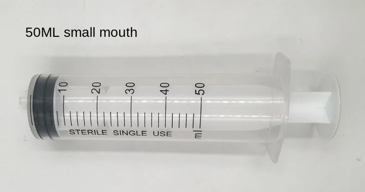 Large caliber glue dispensing injection syringe oil extraction feeder ink dispensing transparent syringe_10