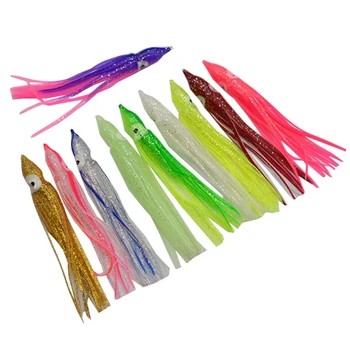 Wholesale Multi Color Fishing Lures Set Octopus skirt Baits Combo Squid Lure