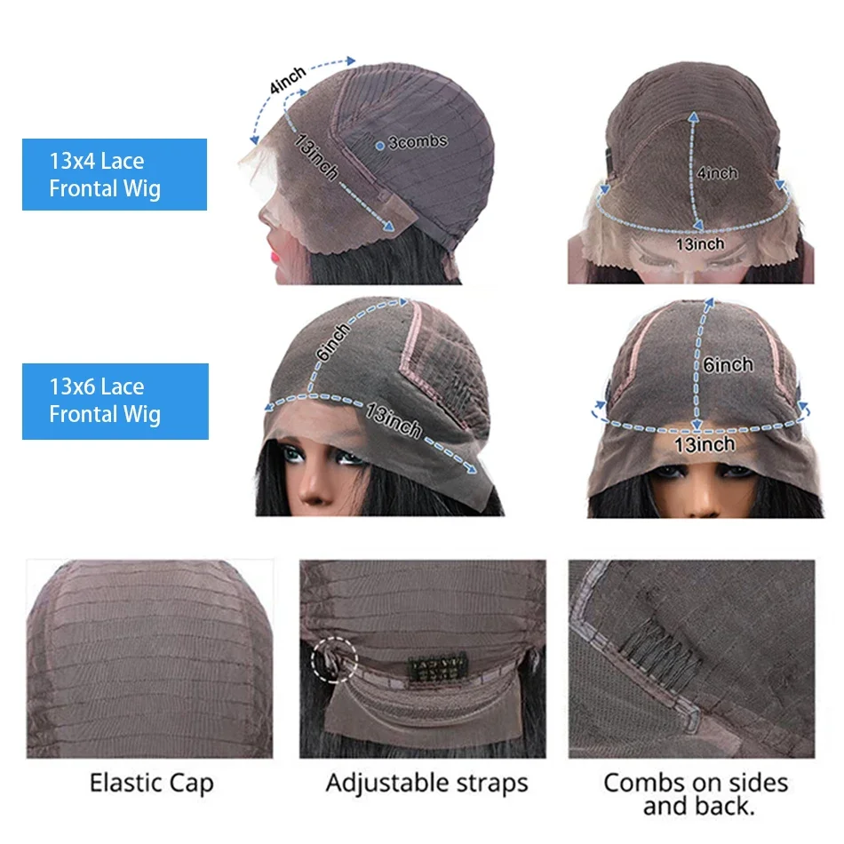 HD Transparent Lace Front Perücke Body Wave Brasilianisches Remy Echthaar 200 Dichte Lace Frontal Perücke Für Frauen 32 Zoll_voghion.com