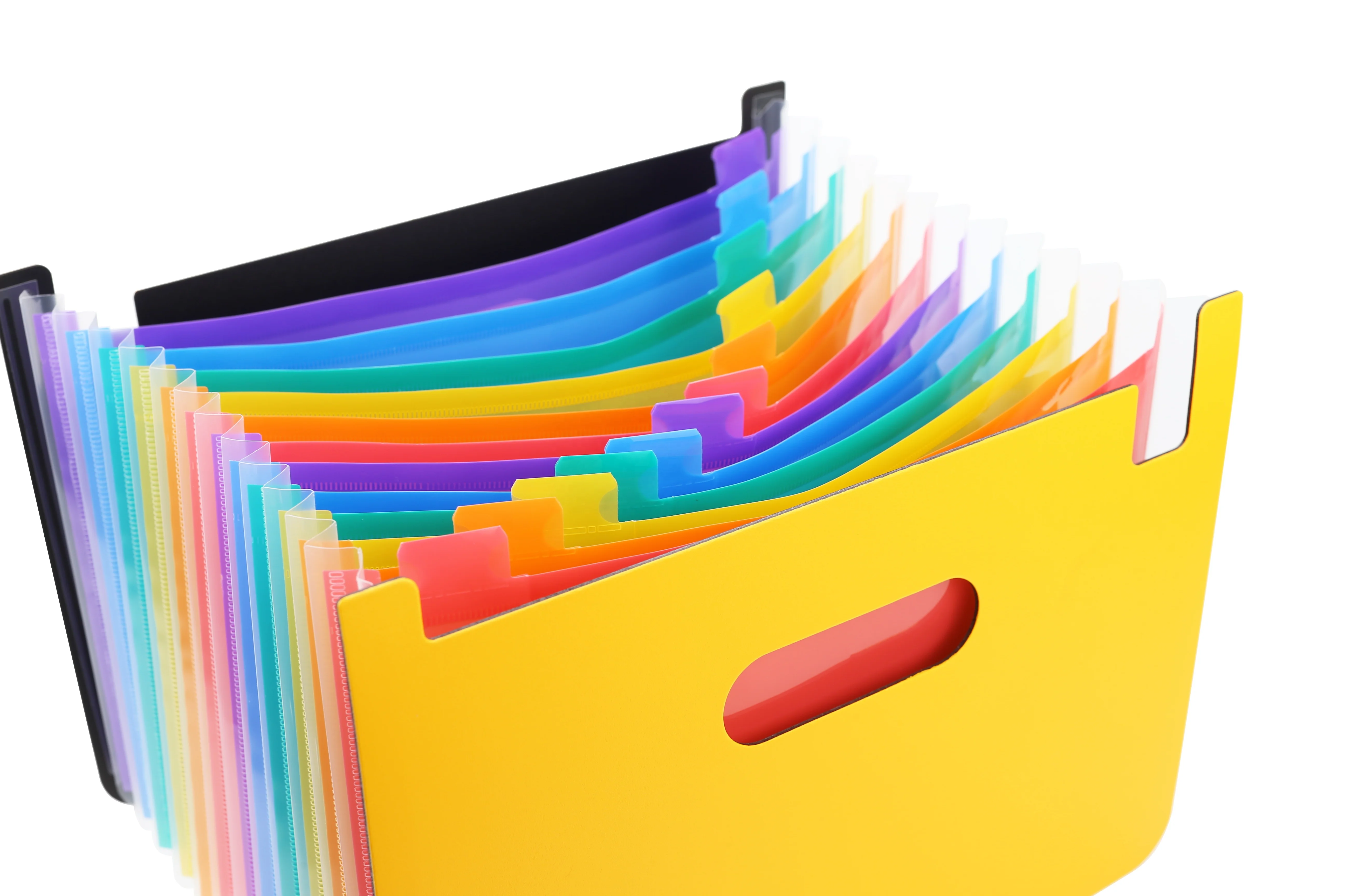 Colorful A4 Expanding Accordion File Folder Organizer - 24 Pockets
