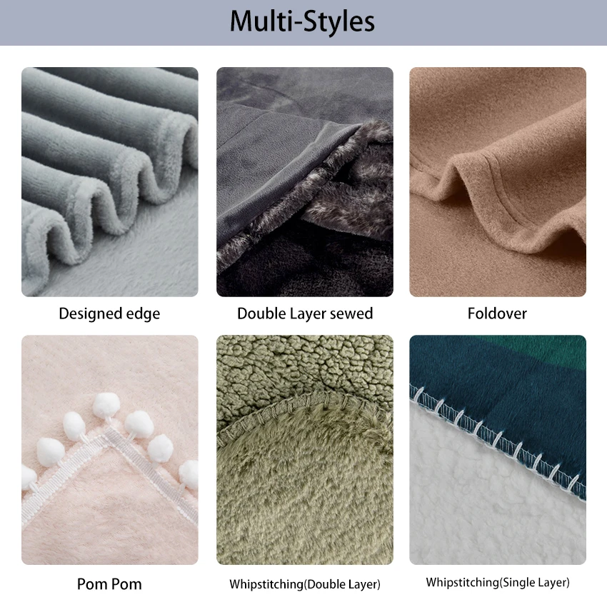 2023 New Innovations Custom Soft Cozy Rabbit Fleece Faux Fur Throw