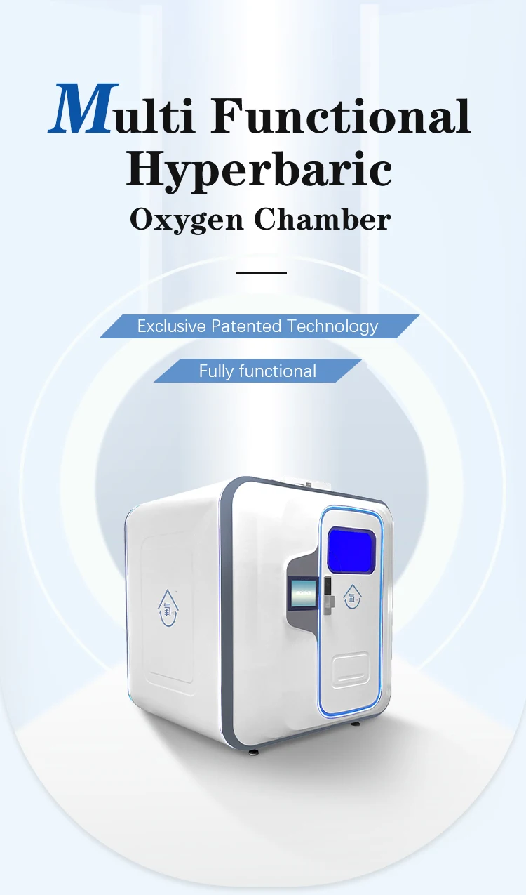 Hyperbaric oxygen chamber physiotherapy equipment for sub health people negative oxygen ion supply device supplier