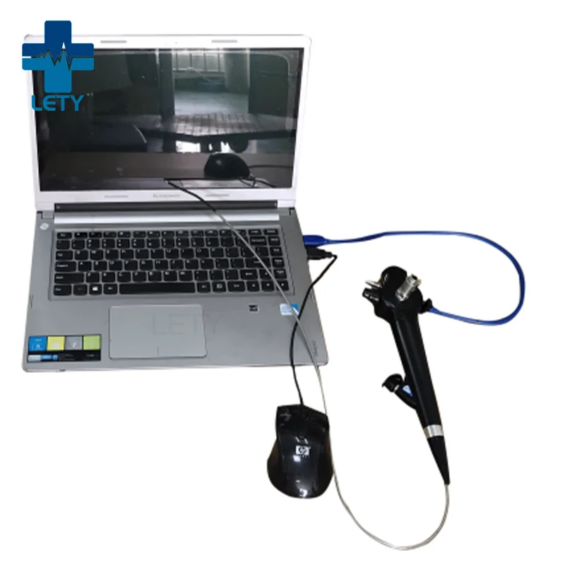 Portable USB Flexible Video Ureteroscope with CMOS 1,00,000 pixels and USB Colonoscope endoscope can provide OEM