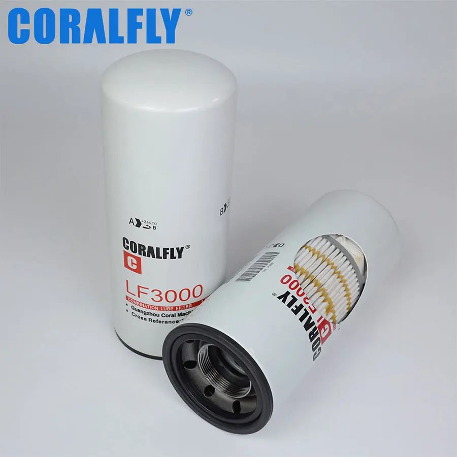Детали двигателя грузовика Coralfly, смазочный масляный фильтр LF14009NN 143115 3318853 DBL7300 P553000 LF3000