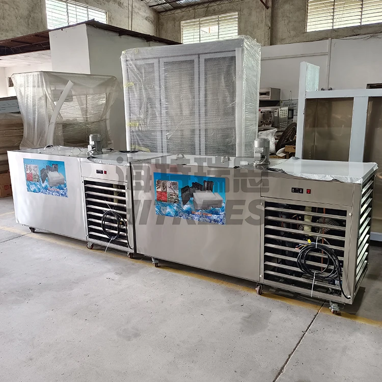 High Output Tube Block Ice Plant Machines Stainless Steel Block Ice