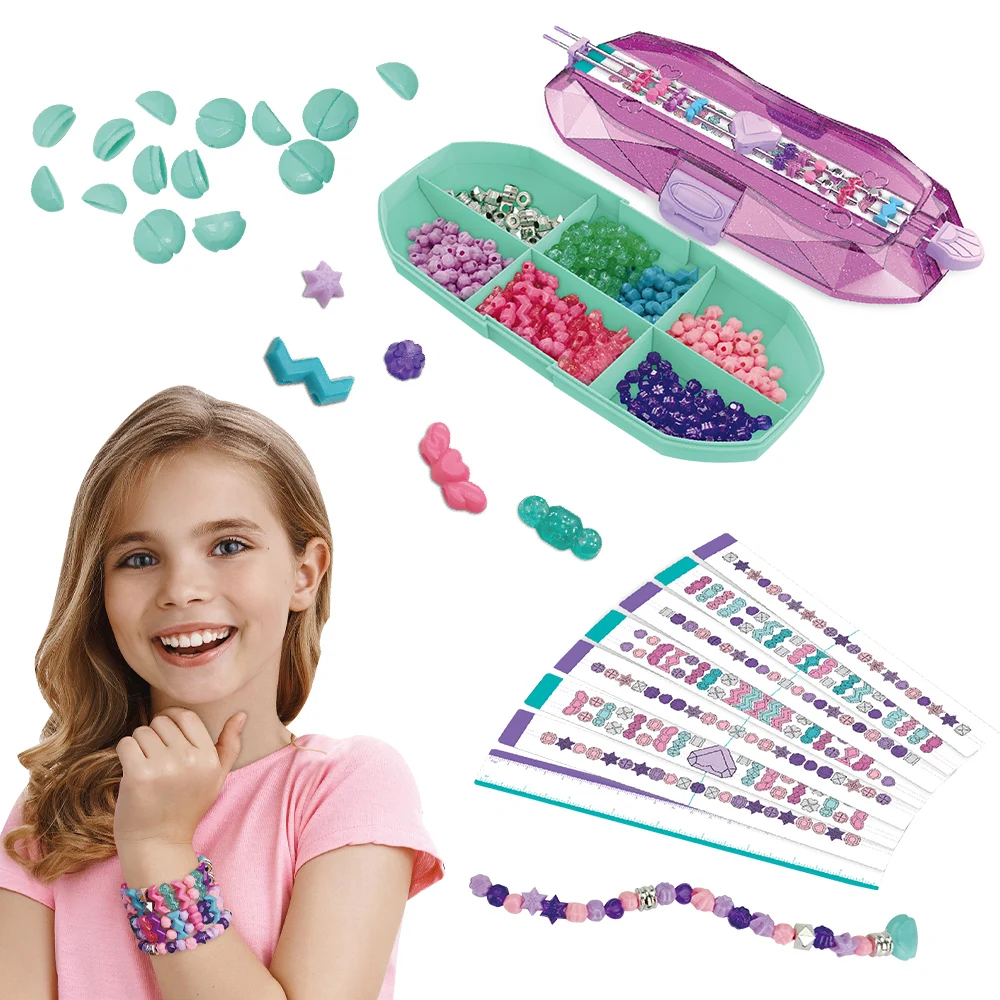 Colorful Girls Beads Diy Jewelry Making Kit Creative Diy Bead Diy Craft ...