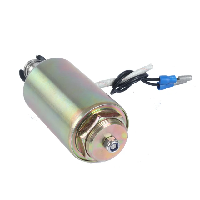 Dc 9v 12v 24v Micro Mini Tubular Solenoids Stroke Push Pull Type 15mm 20mm Linear Solenoid