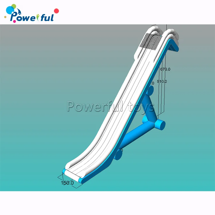 Inflatable Pontoon  Boat Slide  Inflatable  Floating Yacht  Water Slide