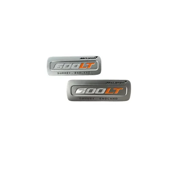 Car Brands Logo, Aluminum Name Tag Sign ,Trim Metal Nameplate logo For Mclaren 600LT,2015-2019,13AB135RP