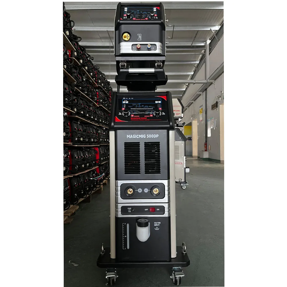 Poney Brand MIG 350DP Aluminium Welding Machine Mig Welding Machine 500 Amp Double Pulse 3PH 380V MIG IGBT