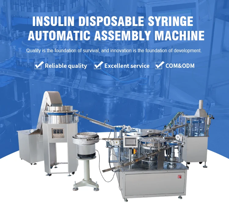 Orange Cover Disposable Insulin Syringe Assembly Machine Buy Syringe