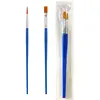 Paquet de deux tiges en plastique bleu