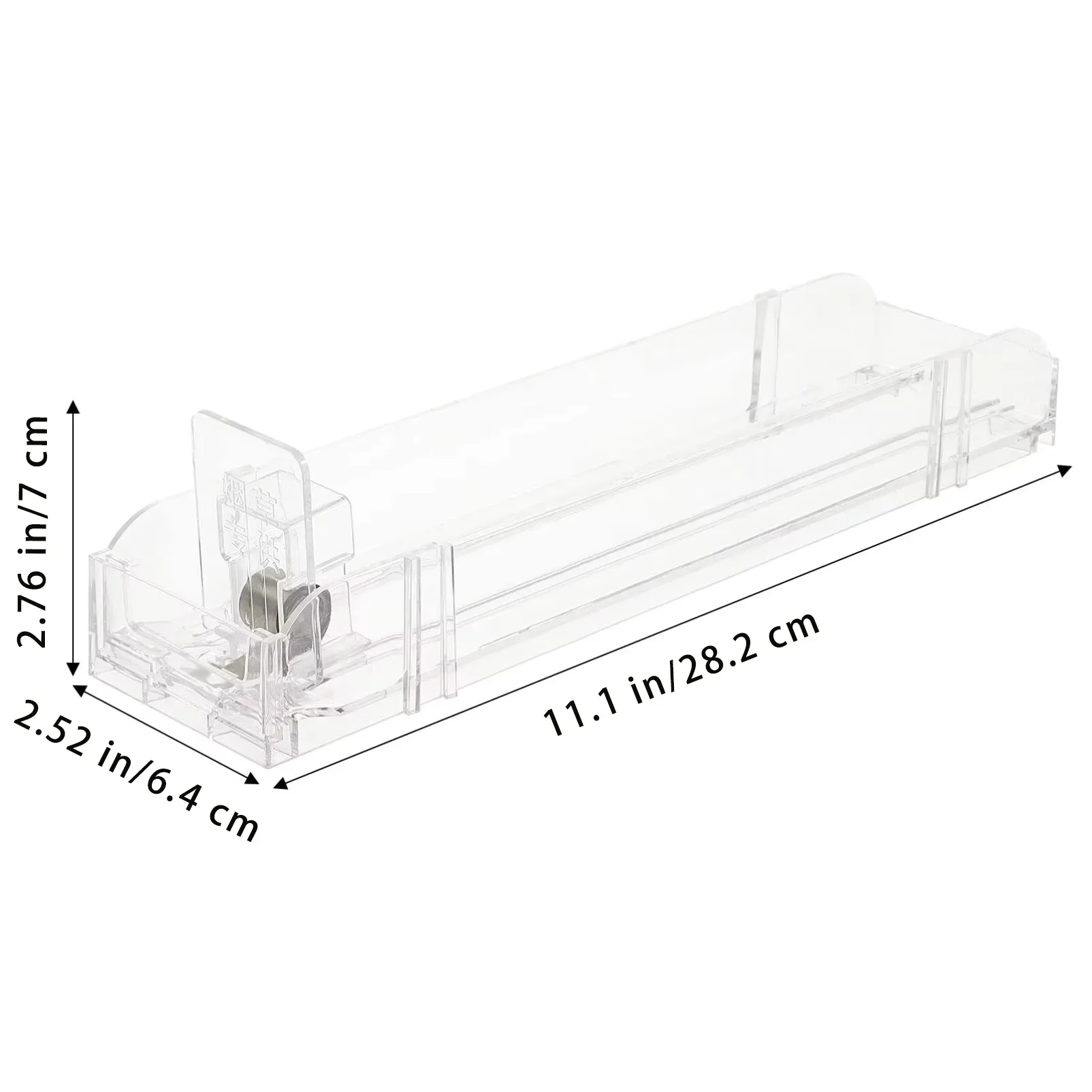 Hookei Supermarket Pusher Divider Cooler Glides Gravity Feed Roller Shelves  for Beverage Shelf Roller Shelf