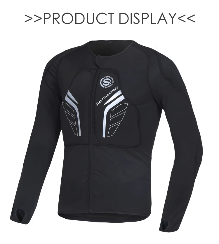 Рубашка для мотокросса MX, бронированная мотоциклетная защита для езды по бездорожью, для горного велосипеда, с передней и задней нагрудной защитой