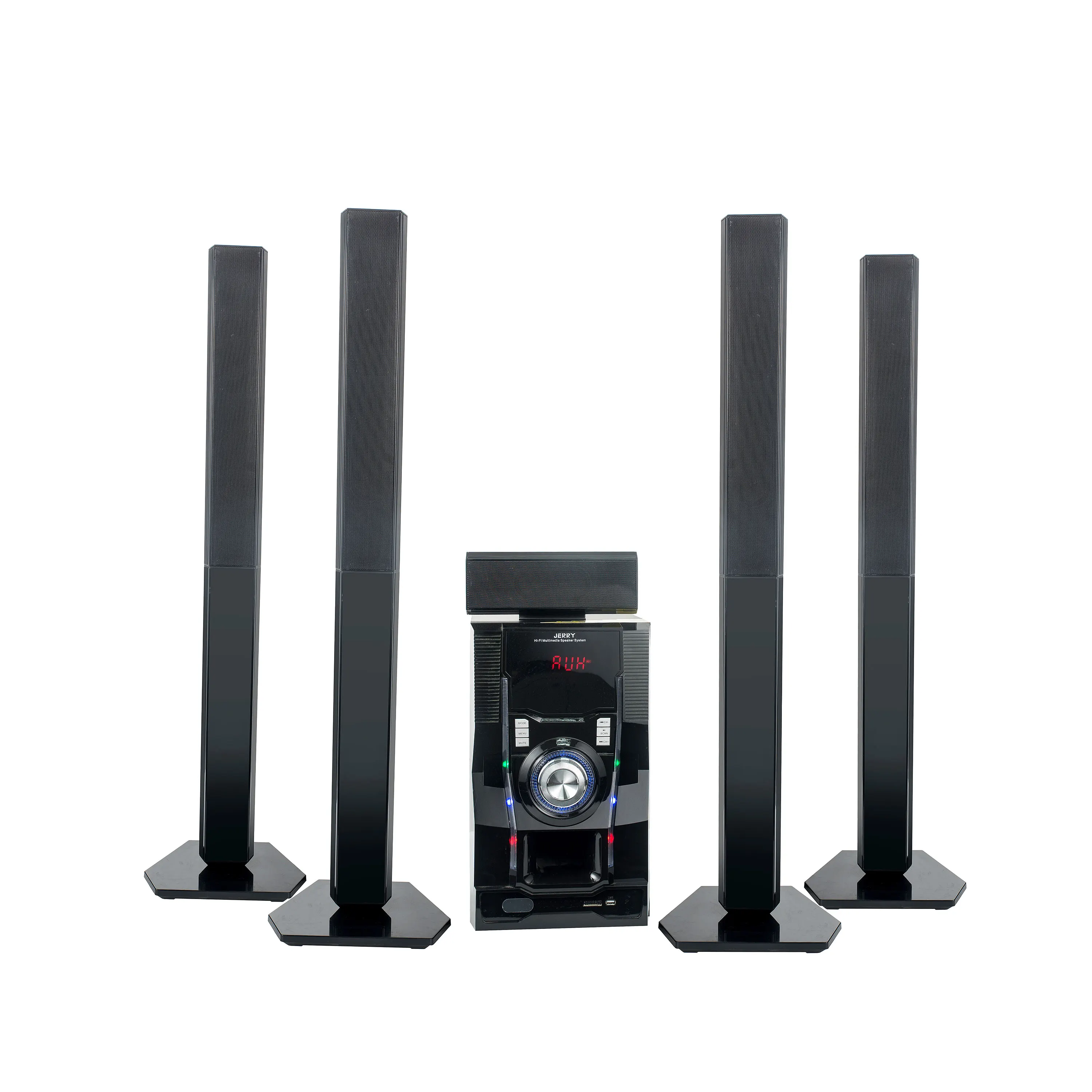 2023 New Design 5.1 Home Theatre System MP3 Songs Led Display Bluetooth Speaker