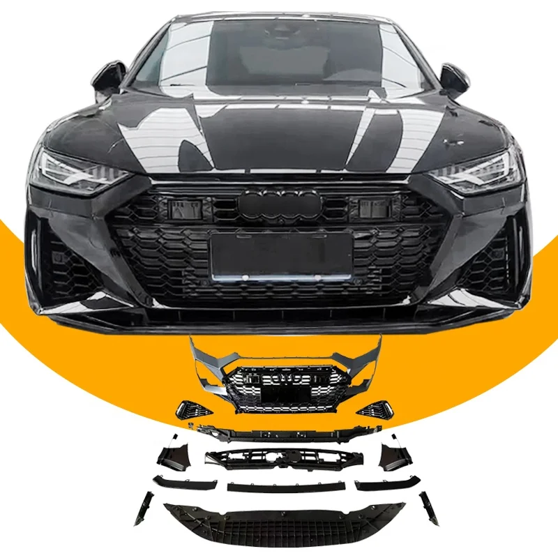 2019-2024 Body Kit RS7 Conversion Kit for Audi A7 C8 to RS7 Style High Quality Auto Parts PP Material