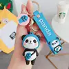 Panda de frutas azul