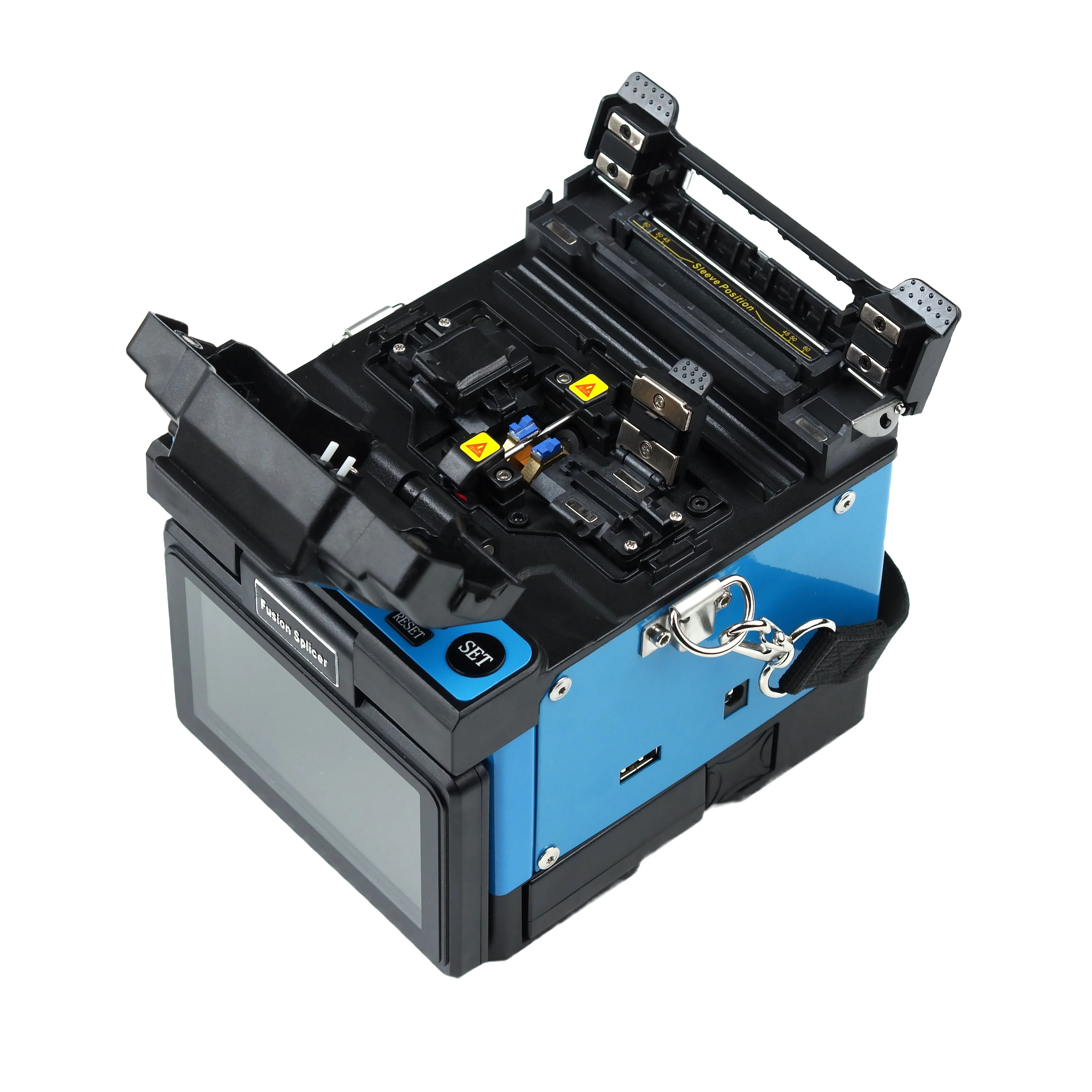 FTTH 4 Motors Core Alignment Optic Fiber Fusion Splicing Machine