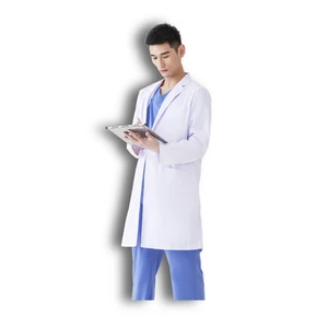 Male Hospital Doctor Scrubs Uniform Medical Scrub Suits for Doctors and Nurse Men