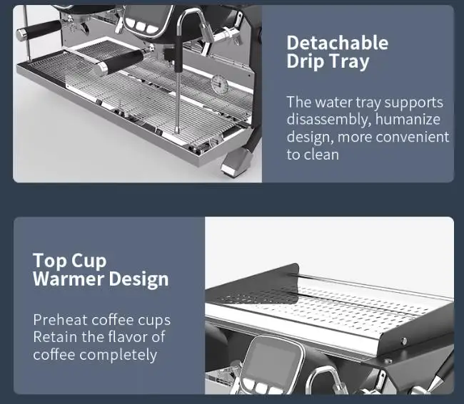 product cafetera de expreso luxury commercial professional double boiler espresso coffee machine for business-20