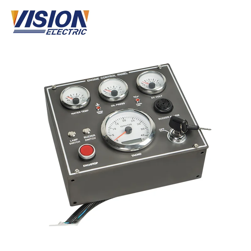 diesel Engine Parts Control Instrument Panel Gauge Meter for Marine Engine Model CB-YS-001