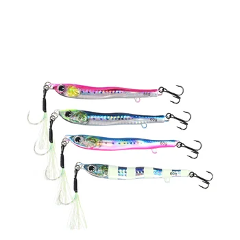 S-Type Little Jack Shore Lead Metal Jig Lure with Slow-Jerking Action for Saltwater Fish Sea & Boat Fishing Bait – Metal Jig – view 2