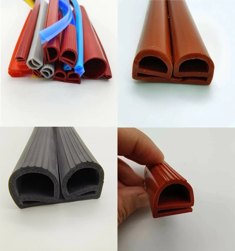 High temperature Proof silicone Rubber  gasket in Different colors for door factory