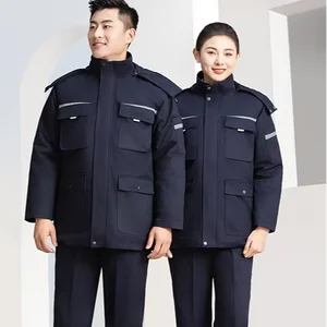 Long Sleeve Custom logo Uniform Factory Workwear Wholesale Mens Womens Work Clothes Set