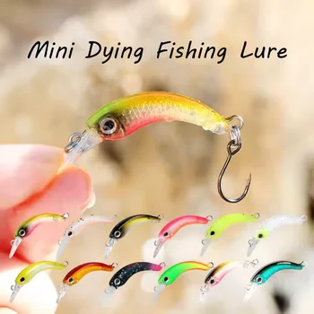 New 1.2g 4cm Mini Floating Minnow Fishing Lure Printed Hard Artificial Crankbait Wobbler for Trout Bass Rivers Lakes Streams – Minnow – view 3