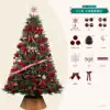 Wine red velvet accessory bag 2.7-3 meters universal