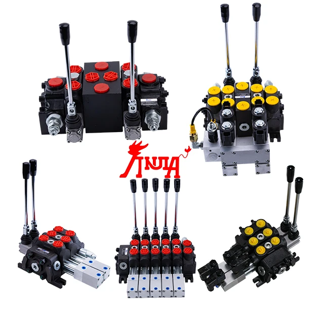 JINJIA Brand DCV Series Hydraulic Monoblock Directional Control Valve for Efficient Hydraulic Systems