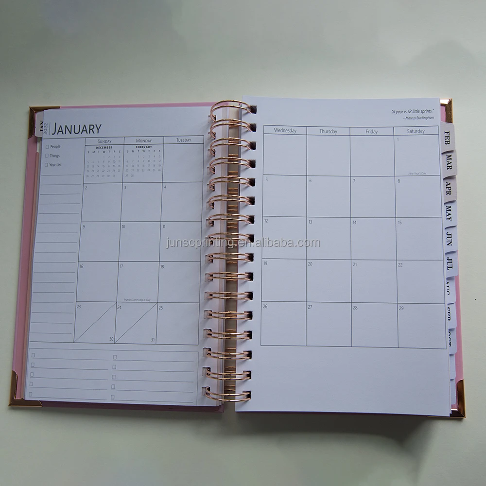 Customized Black Girl Boss Women A5 B5 A4 Bullets Notebooks Journal 12