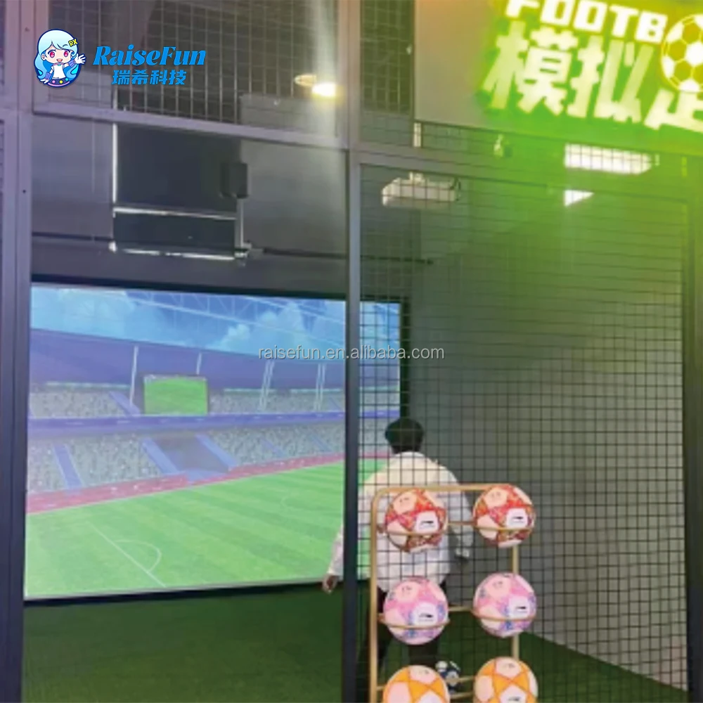 Digital Motion Reality Football Simulator Indoor Interactive Projection Sports Game Adults Kids Sport Entertainment Equipment