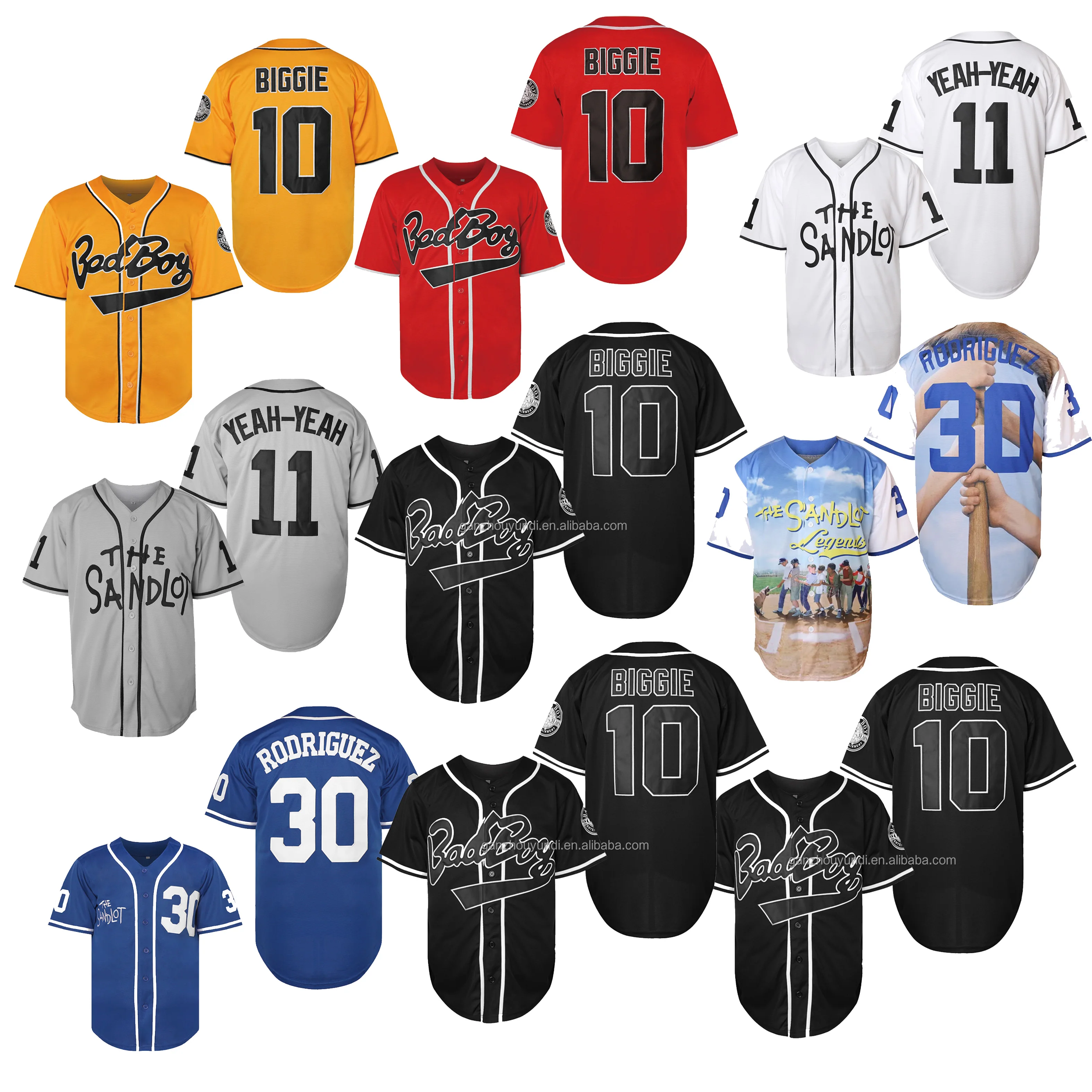  luqiaomaoyi Mens Sandlot #5 Michael Squints Fashion Movie Baseball  Jersey Stitched Grey Size S : Clothing, Shoes & Jewelry