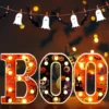 Funny skeleton bat BOO